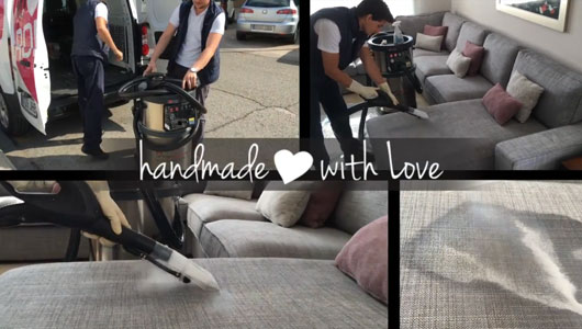 Vídeo limpieza de sofás a domicilio - UrbanCleaner