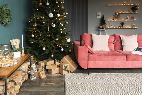 Ideas de decoración para Navidad en el salón