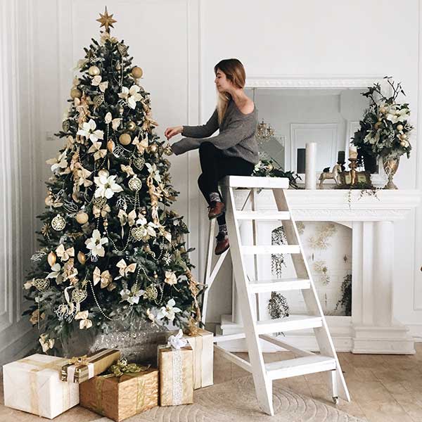 Ideas de decoración para Navidad. El árbol